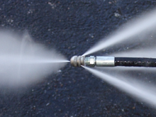 Load image into Gallery viewer, 1-4" F (7) Laser Fixed Sewer Jetter Nozzle