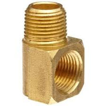 Load image into Gallery viewer, 3-8" x 3-8" Forged Street Elbow Brass Fitting
