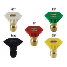 Load image into Gallery viewer, Quick Connect Nozzle, Male, Size 8 (Available in 0°,15°,25°,40°)
